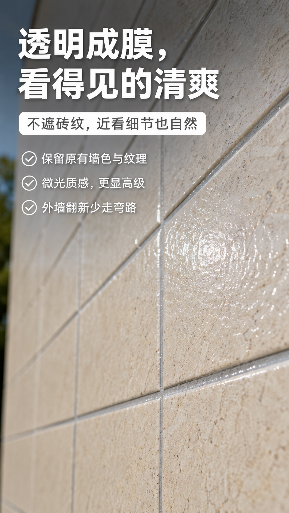 外墙透明防水胶